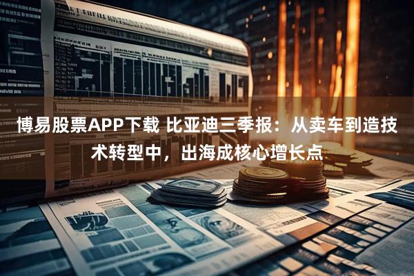 博易股票APP下载 比亚迪三季报：从卖车到造技术转型中，出海成核心增长点